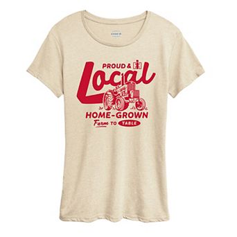 Women's Case IH Proud & IH Local Home-Grown Farm To Table Graphic Tee