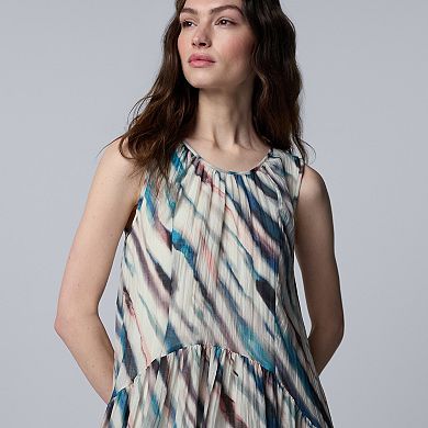 Women's Simply Vera Vera Wang Shirred Maxi Dress