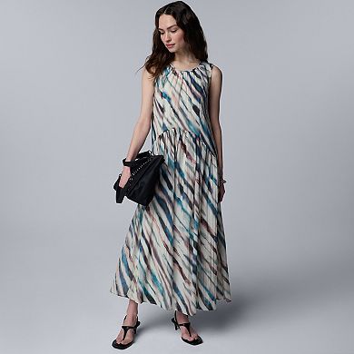 Women's Simply Vera Vera Wang Shirred Maxi Dress