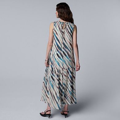 Women's Simply Vera Vera Wang Shirred Maxi Dress