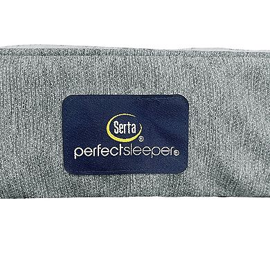 Serta Quilted Orthopedic Pillowtop Dog Bed with Removable Cover