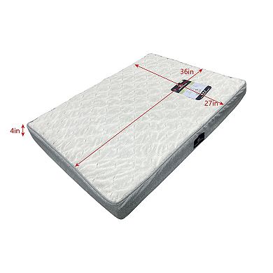 Serta Quilted Orthopedic Pillowtop Dog Bed with Removable Cover