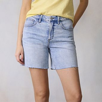 Women's LC Lauren Conrad High Rise Loose Jean Shorts