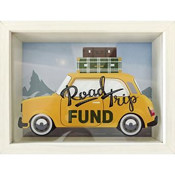 Road Trip Fund Coin Bank Table Decor