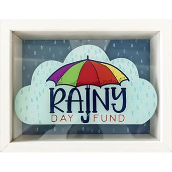 Rainy Day Fund Coin Bank Table Decor