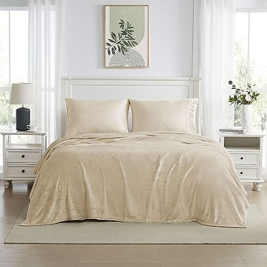 Sweet Home Collection Ultra Soft Solid Sheet Set