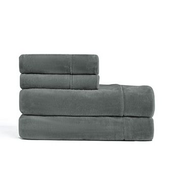 Sweet Home Collection Ultra Soft Solid Fleece Sheet Set