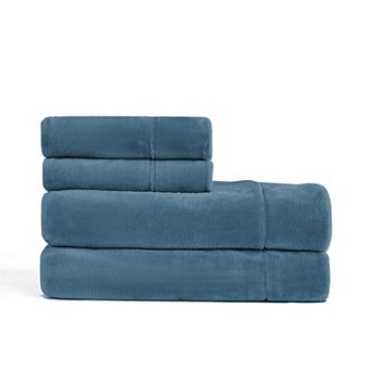 Sweet Home Collection Ultra Soft Solid Fleece Sheet Set