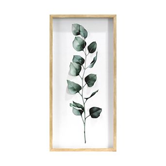 3D Paper Lift Plant Shadowbox Wall Decor