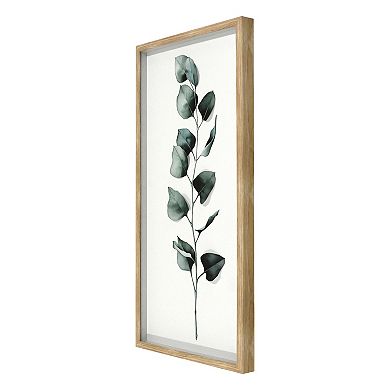 3D Paper Lift Plant Shadowbox Wall Decor