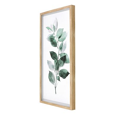 Layered 3D Paper Lift Plant Shadowbox Wall Decor