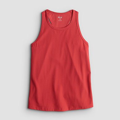 Women's FLX Rib High Neck Tank
