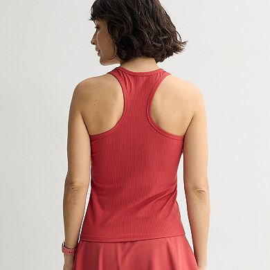 Women's FLX Rib High Neck Tank