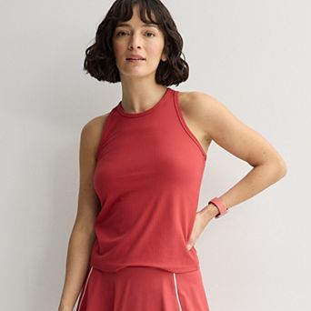 Women's FLX Rib High Neck Tank