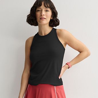 Women's FLX Rib High Neck Tank