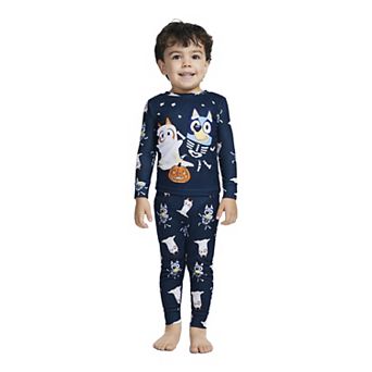Toddler Boy Bluey Halloween Time Pajama Top & Pajama Bottoms Set