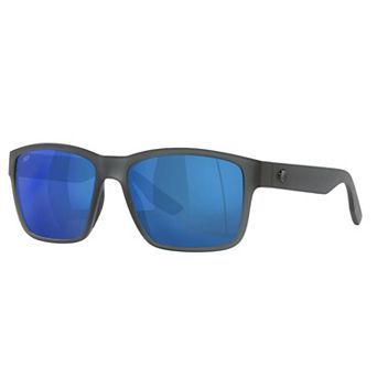 Men's Costa 06S9049 Paunch Square Sunglasses With Green Lens