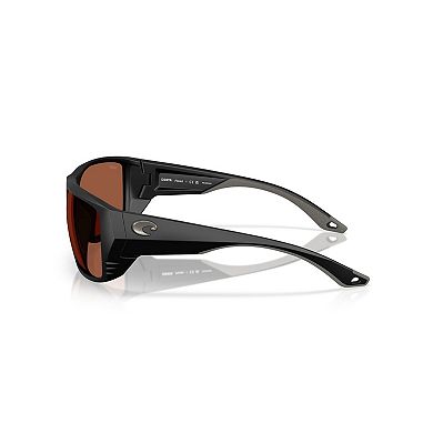 Men's Costa 06S9118 Finlet Rectangular Sunglasses