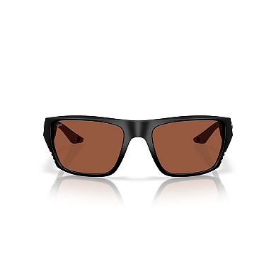 Men's Costa 06S9118 Finlet Rectangular Sunglasses