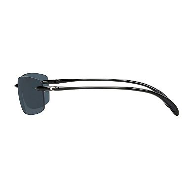 Men's Costa 06S9071 Ballast Rectangular Polarized Sunglasses