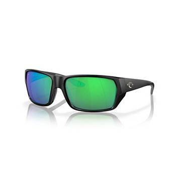 Men's Costa Tailfin 06S9113 Rectangular Polarized Sunglasses