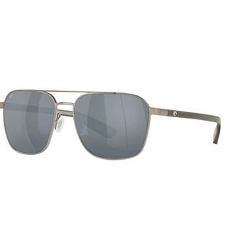 Men's Costa 06S4003 Wader Rectangular Polarized Sunglasses