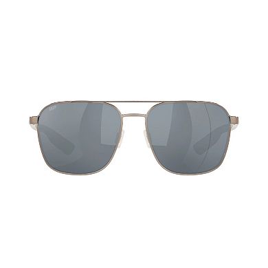 Men's Costa 06S4003 Wader Rectangular Polarized Sunglasses