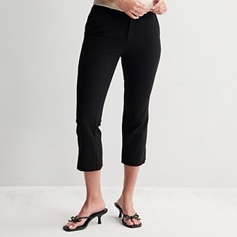 Juniors' SO® Mid-Rise Crop Flare Pants