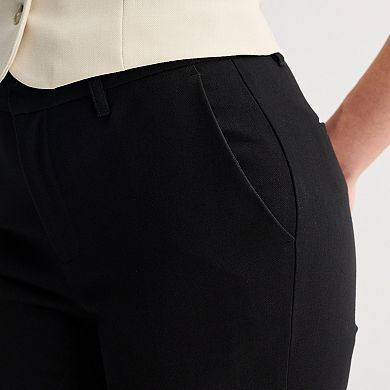 Juniors' SO® Mid-Rise Crop Flare Pants