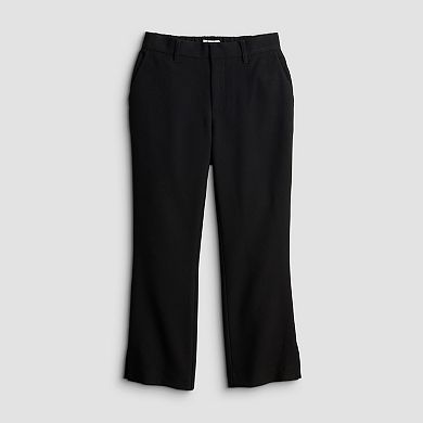 Juniors' SO® Mid-Rise Crop Flare Pants