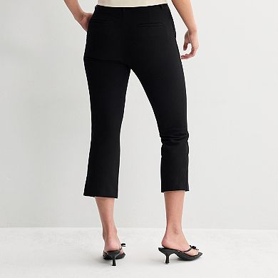 Juniors' SO® Mid-Rise Crop Flare Pants