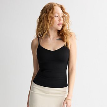 Juniors' SO® V-Neck Cotton Modal Cami