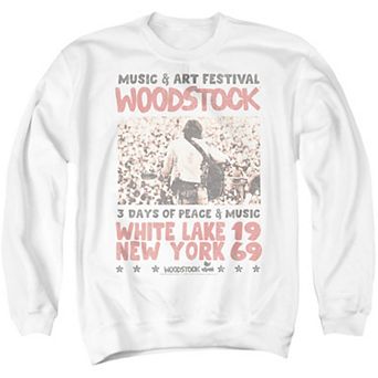 Men's Woodstock Crowd Graphic Sweatshirt