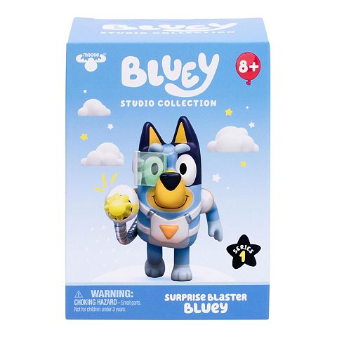 Детские фигурки Bluey Studio Collection Surprise Blaster Bluey Collectible Figure