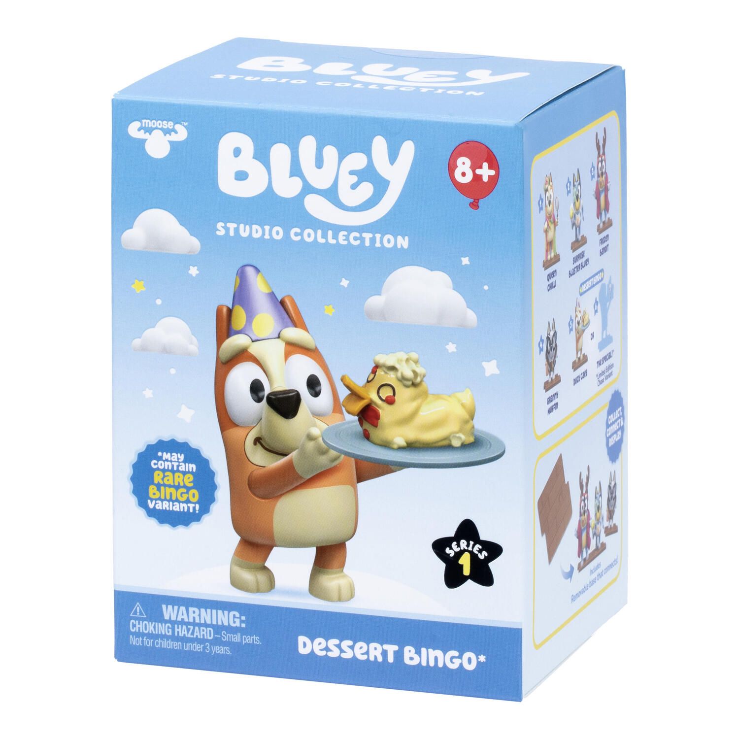 Детская фигурка Bluey Studio Collection Dessert Bingo Exclusive Collectible Figure - Styles May Vary — фото 4