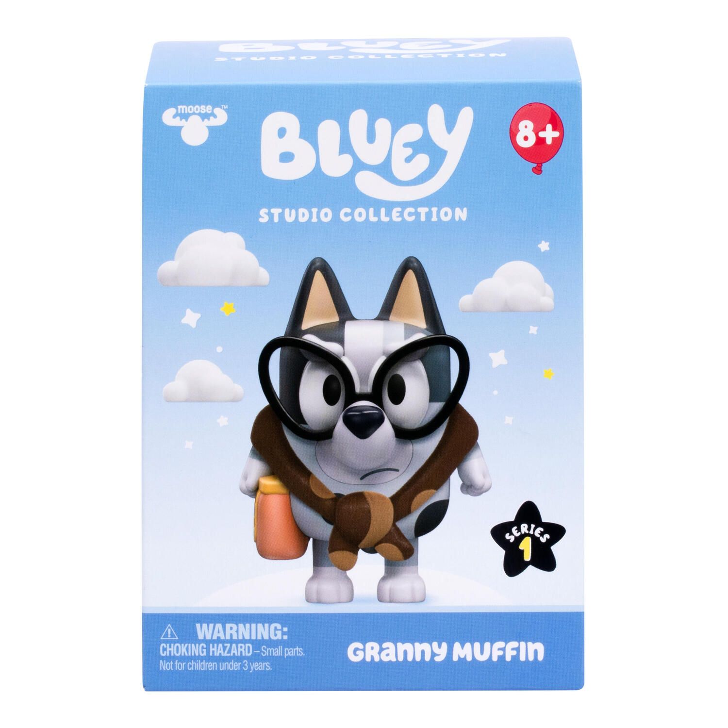 Детская фигурка Bluey Studio Collection Granny Muffin Exclusive Collectible Figure — фото 1