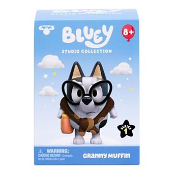 Bluey Studio Collection Granny Muffin Exclusive Collectible Figure