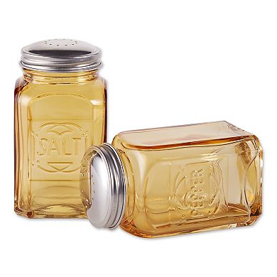 RSVP International Retro Stainless Steel S&P Set