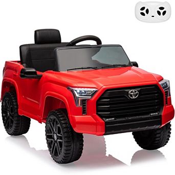 Toyota Tundra 12V Kids Ride-On Truck, Remote Control, 3 Speeds, LED Lights