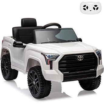Toyota Tundra 12V Kids Ride-On Truck, Remote Control, 3 Speeds, LED Lights