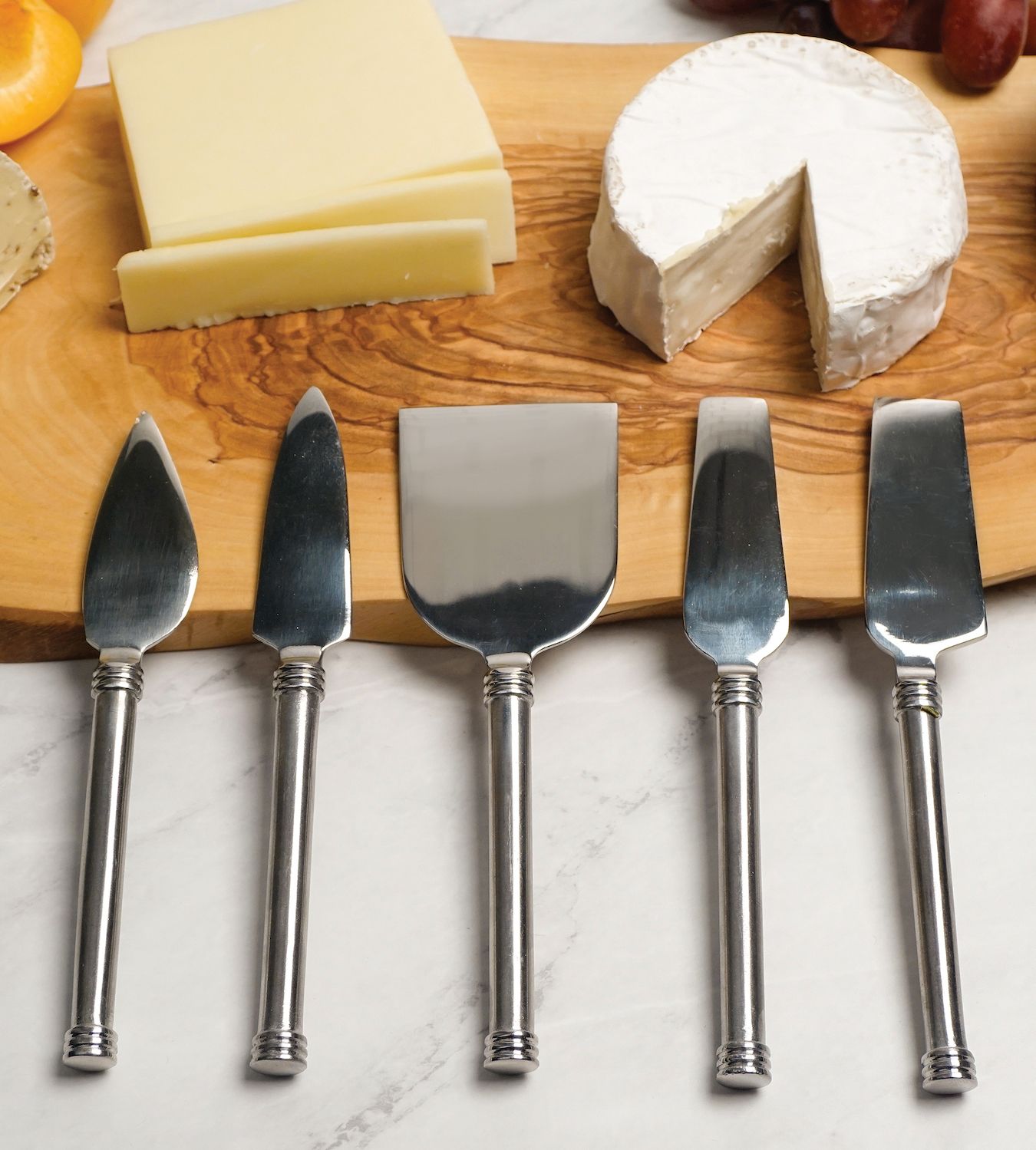 RSVP International Endurance Cheese Knife 5 Piece - Thumbnail 3