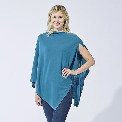Hadley Wren Solid Cotton Poncho