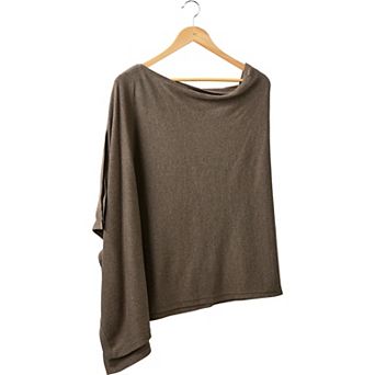 Hadley Wren Solid Cotton Poncho
