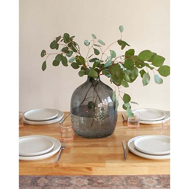 Handblown Hammered Glass Hebron Vase