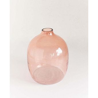 Handblown Hammered Glass Hebron Vase