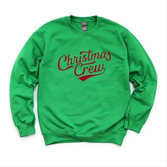 Christmas Crew Cursive - Women's Graphic Sweatshirt