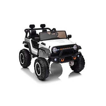 24V 2-Seater Electric Kids Ride-On Truck with Remote Control, 4x45W Motors, 7Ah Battery Toy Truck
