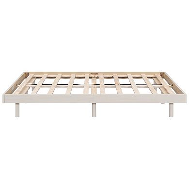 Whisen Modern Design Floating Platform Bed Frame