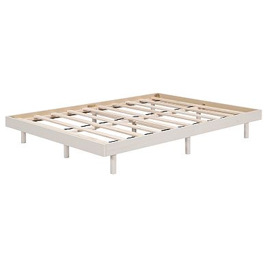 Whisen Modern Design Floating Platform Bed Frame