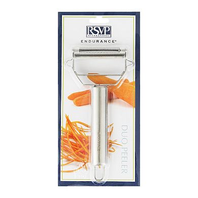 RSVP International Duo Fruit/Vegetable Peeler